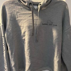 Buffalo, Ny cropped Hoodie